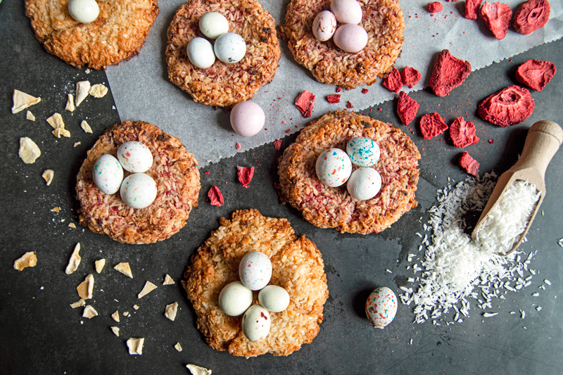 Desiccated Coconut Nests