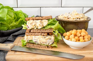 Chickpea Tuna Mayo Salad (Vegan)