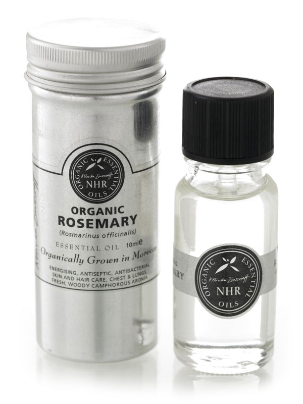 Rosemary Oil 10ml, Organic Food Grade (NHR Organic Oils)