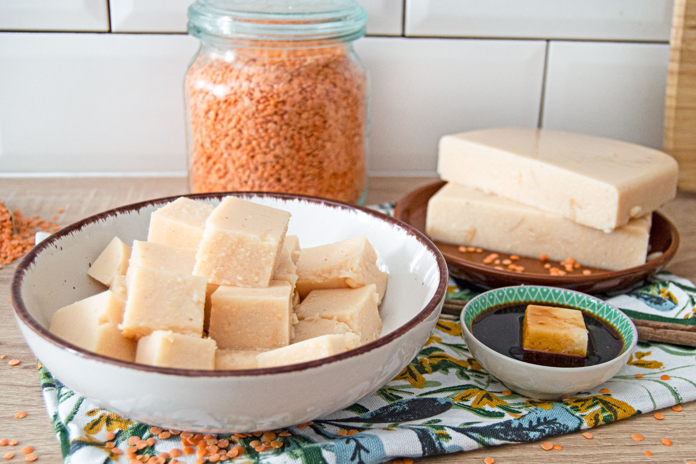 Red Lentil Tofu