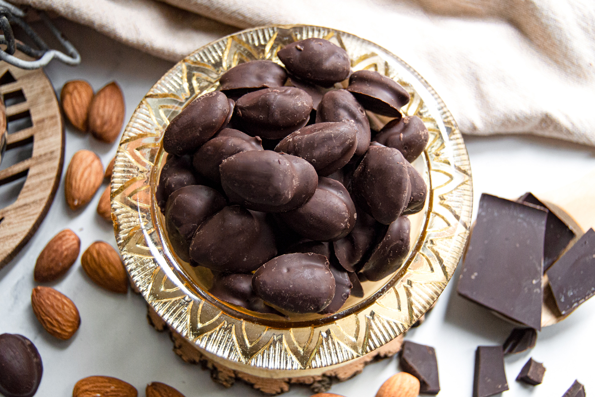 Chocolate-Covered Almonds