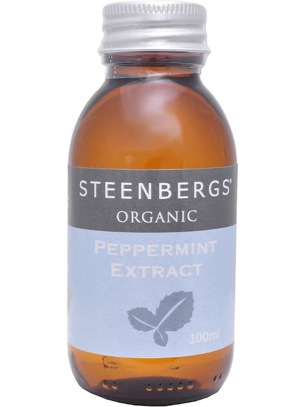 Peppermint Extract 100ml, Organic (Steenbergs)