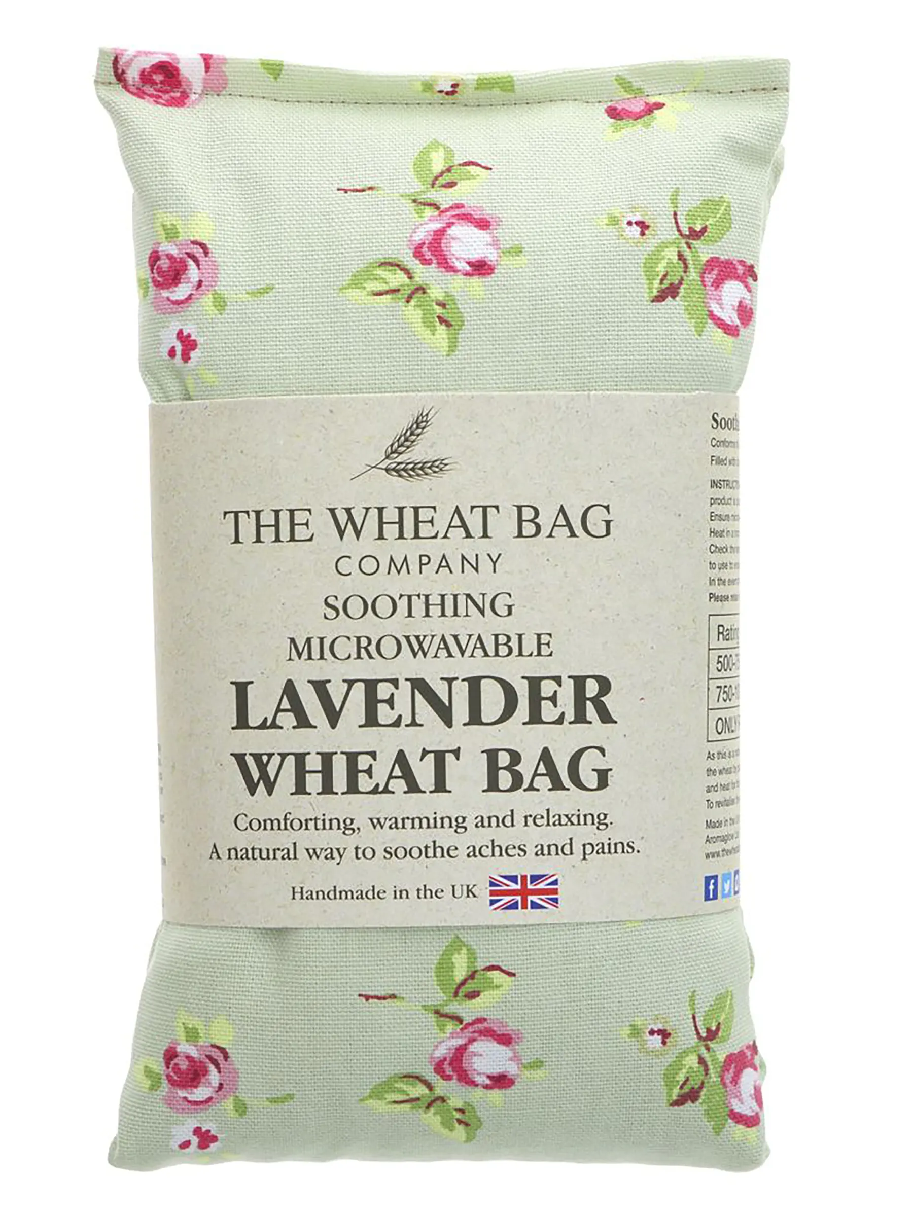 Soothing Microwaveable Lavender Wheat Bag