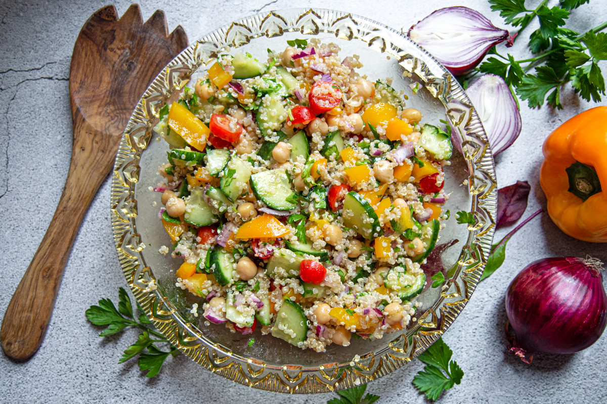 Chickpea Quinoa Salad