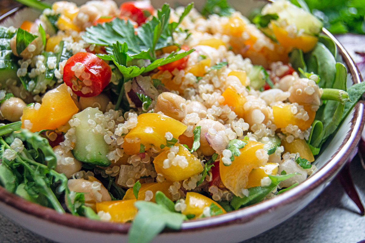 Chickpea Quinoa Salad