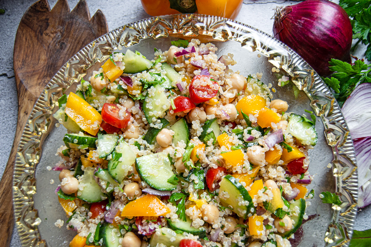 Chickpea Quinoa Salad