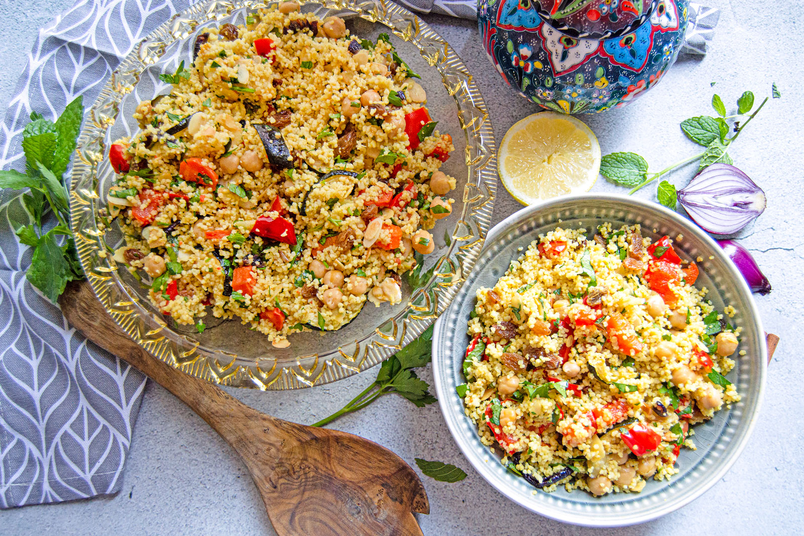 Moroccan Cous Cous Salad