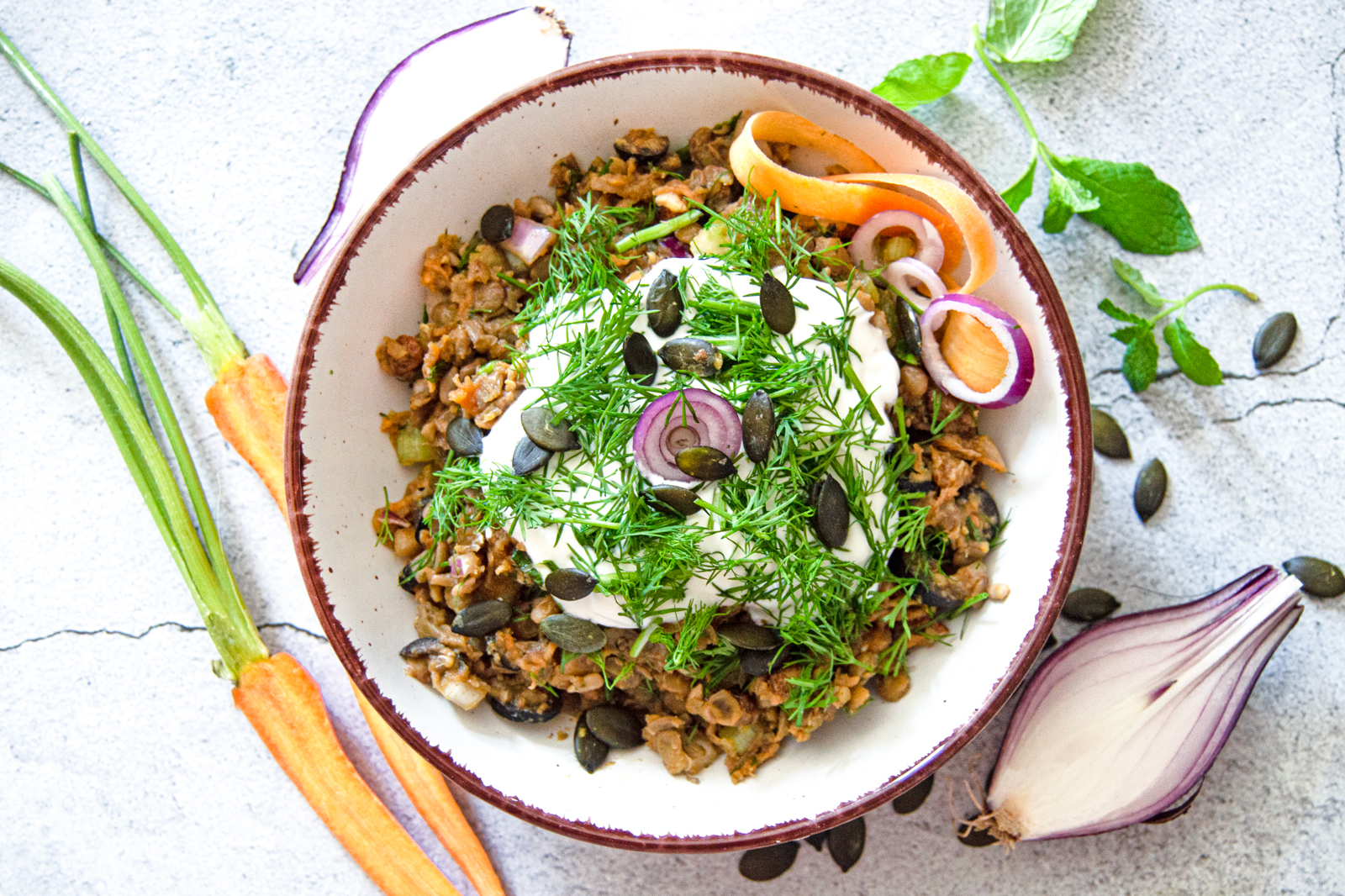 Protein Lentil Salad