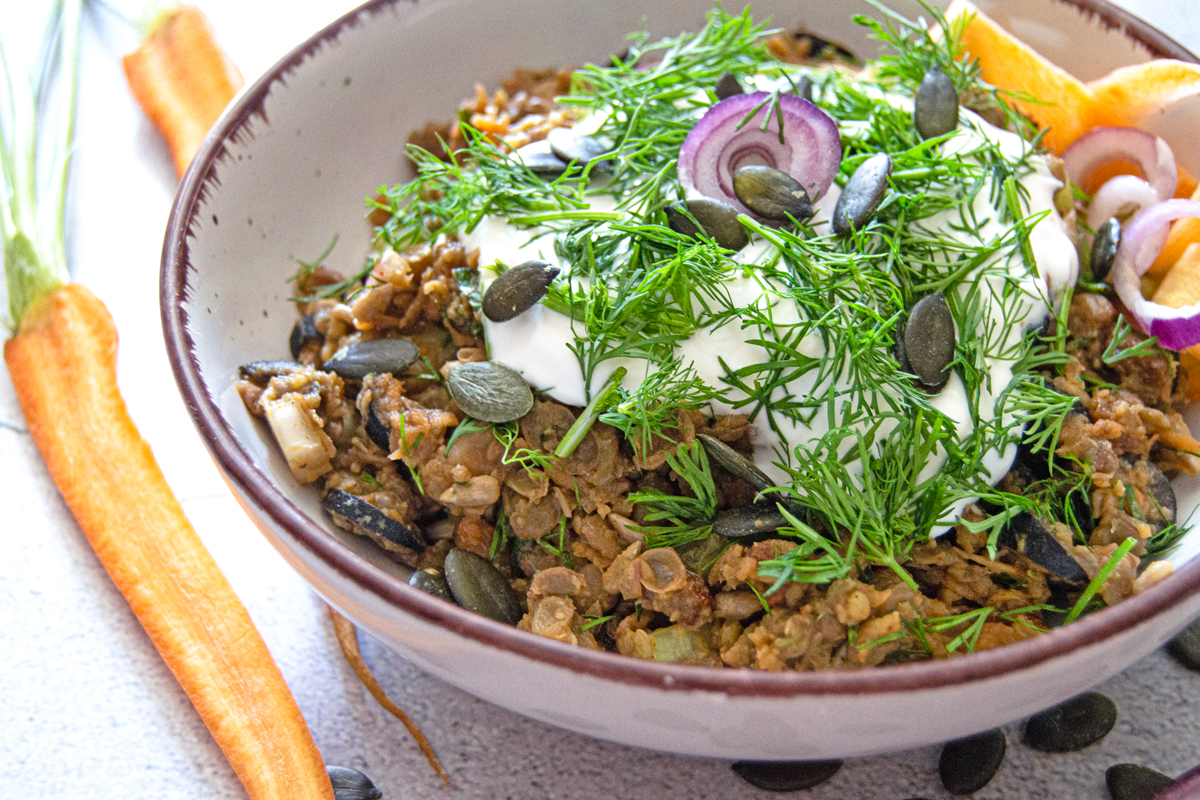 Protein Lentil Salad