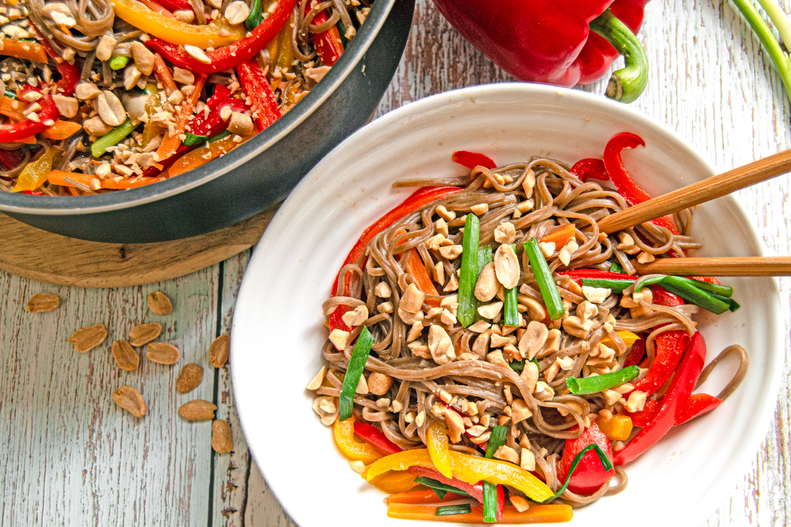 Zesty Soba Noodle Salad