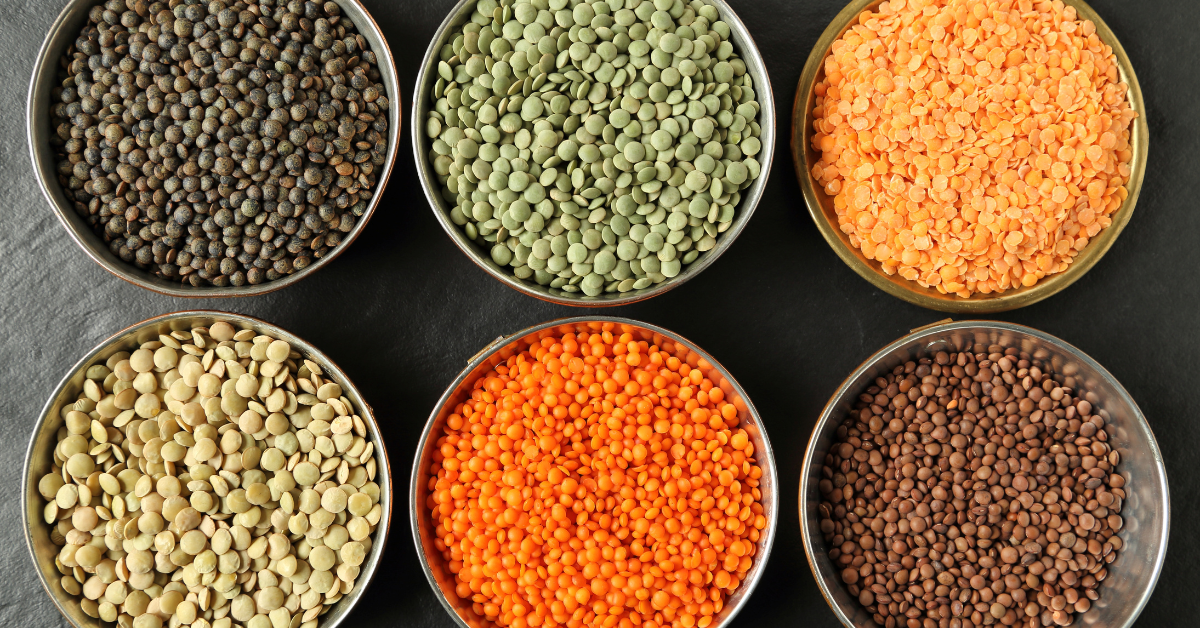 Types of Lentils: An Array of Colours and Flavours