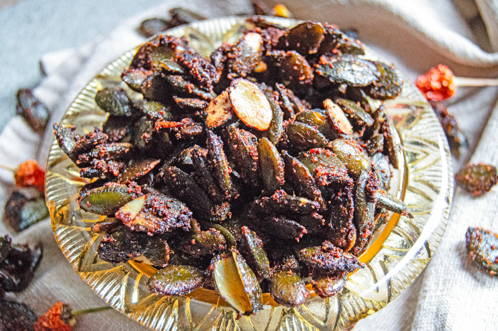 Smoky &#038; Sweet BBQ Spiced Pumpkin Seeds