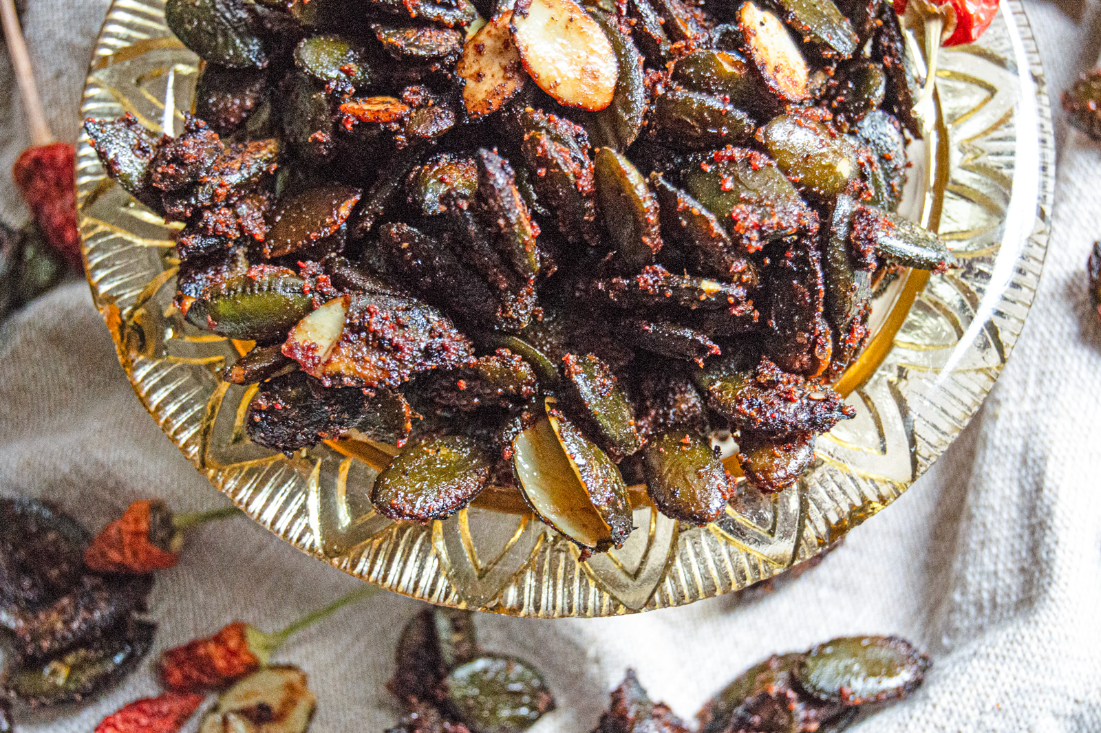 Smoky &#038; Sweet BBQ Spiced Pumpkin Seeds