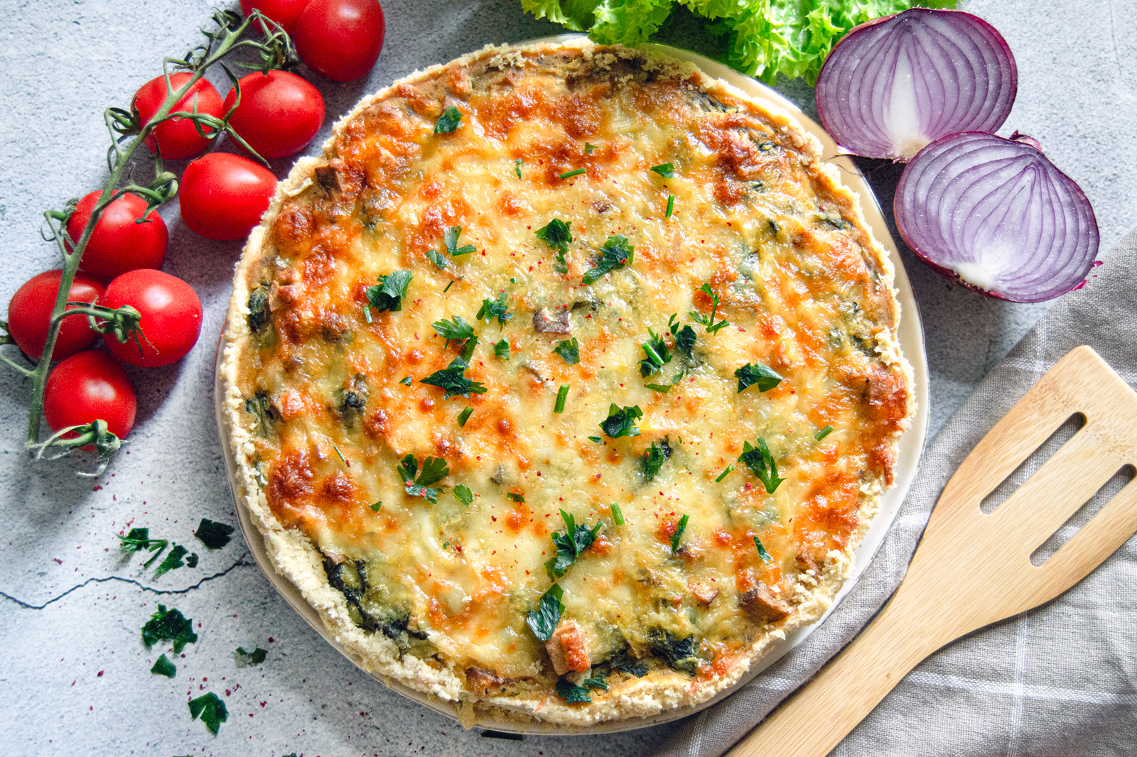 Vegan Quiche – Healthy Supplies