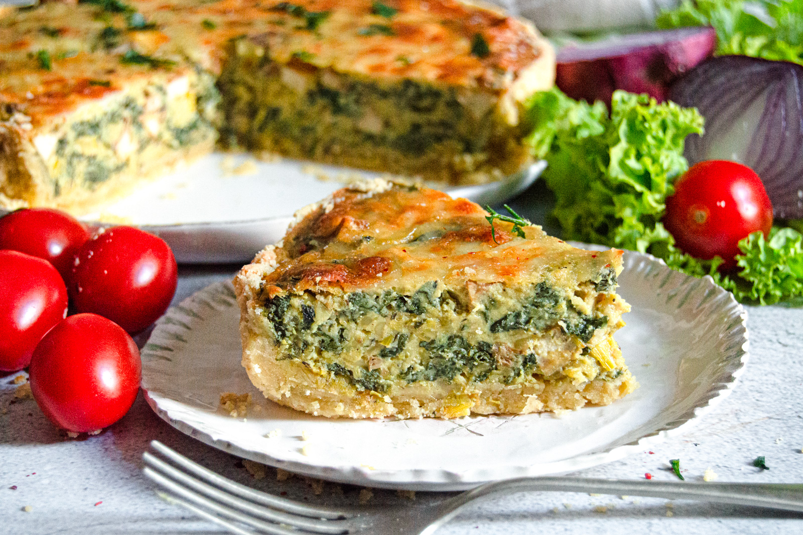 Vegan Quiche