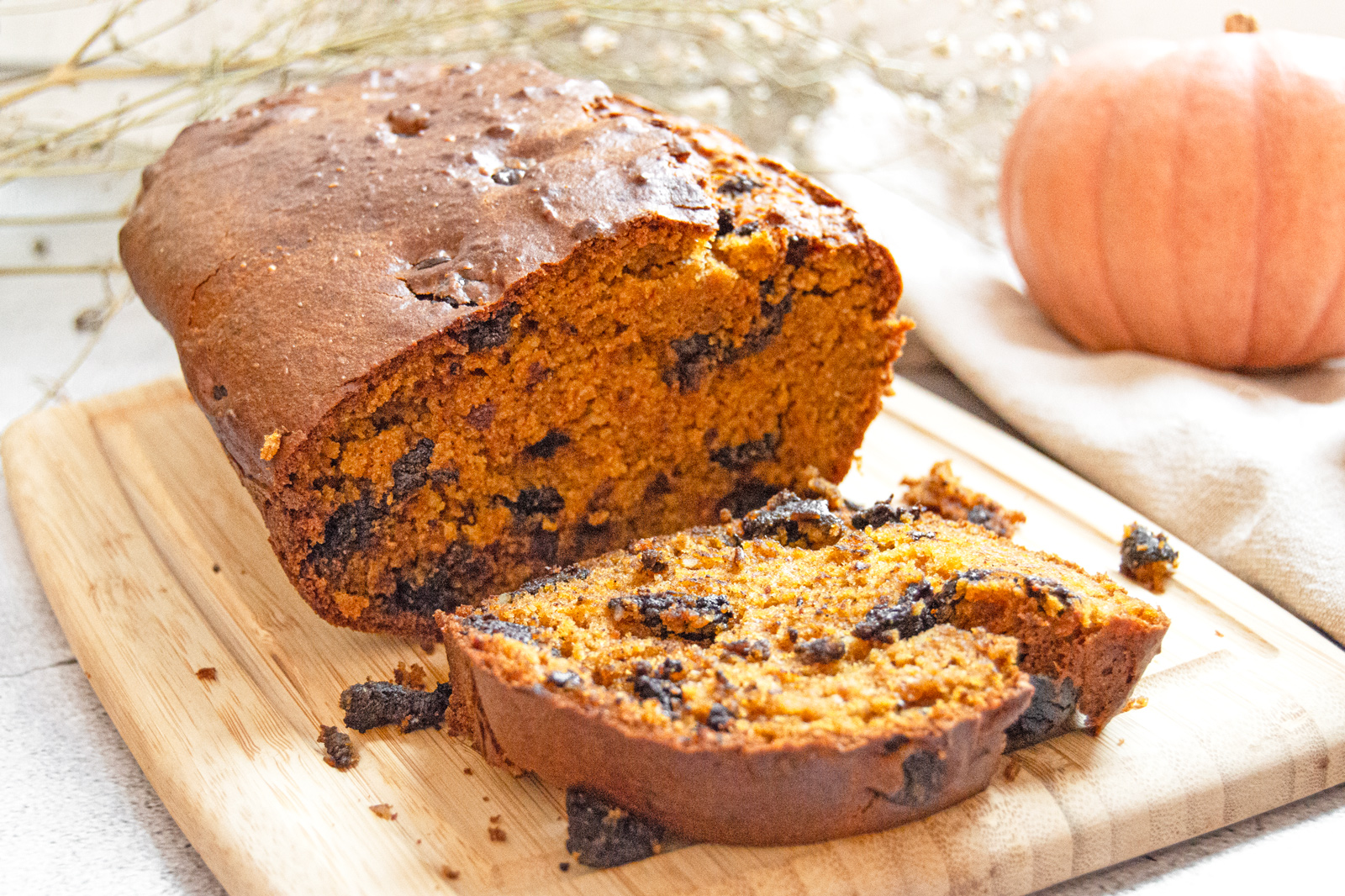 Pumpkin &#038; Chocolate Bread