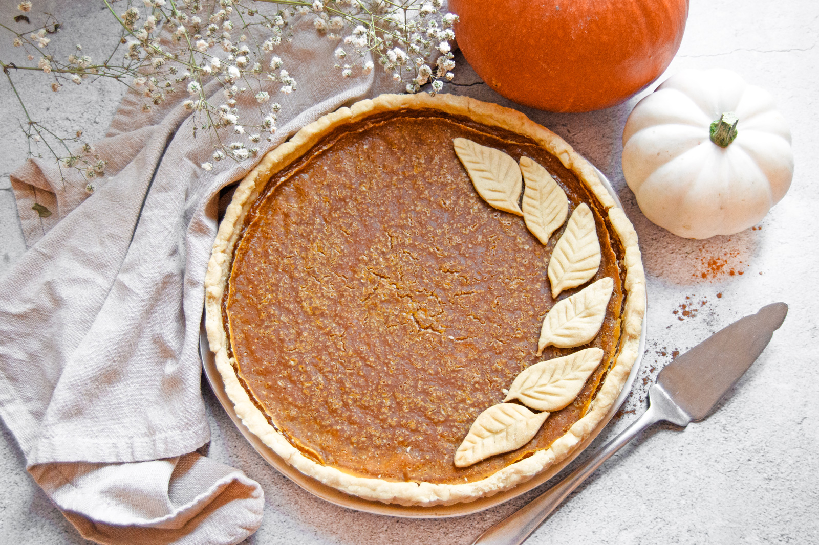 Vegan Pumpkin Pie