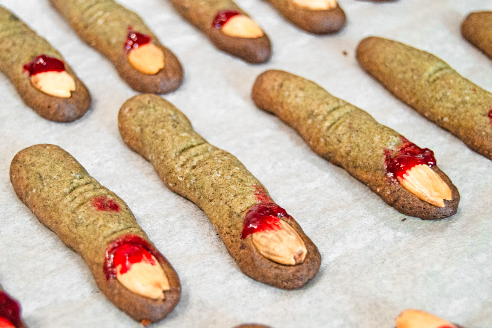 Witches Finger Cookies