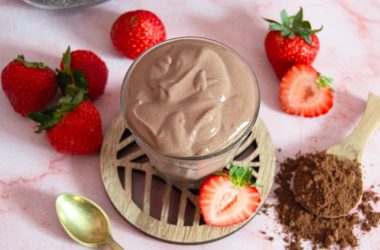 Chocolate Cottage Cheese Protein Pudding
