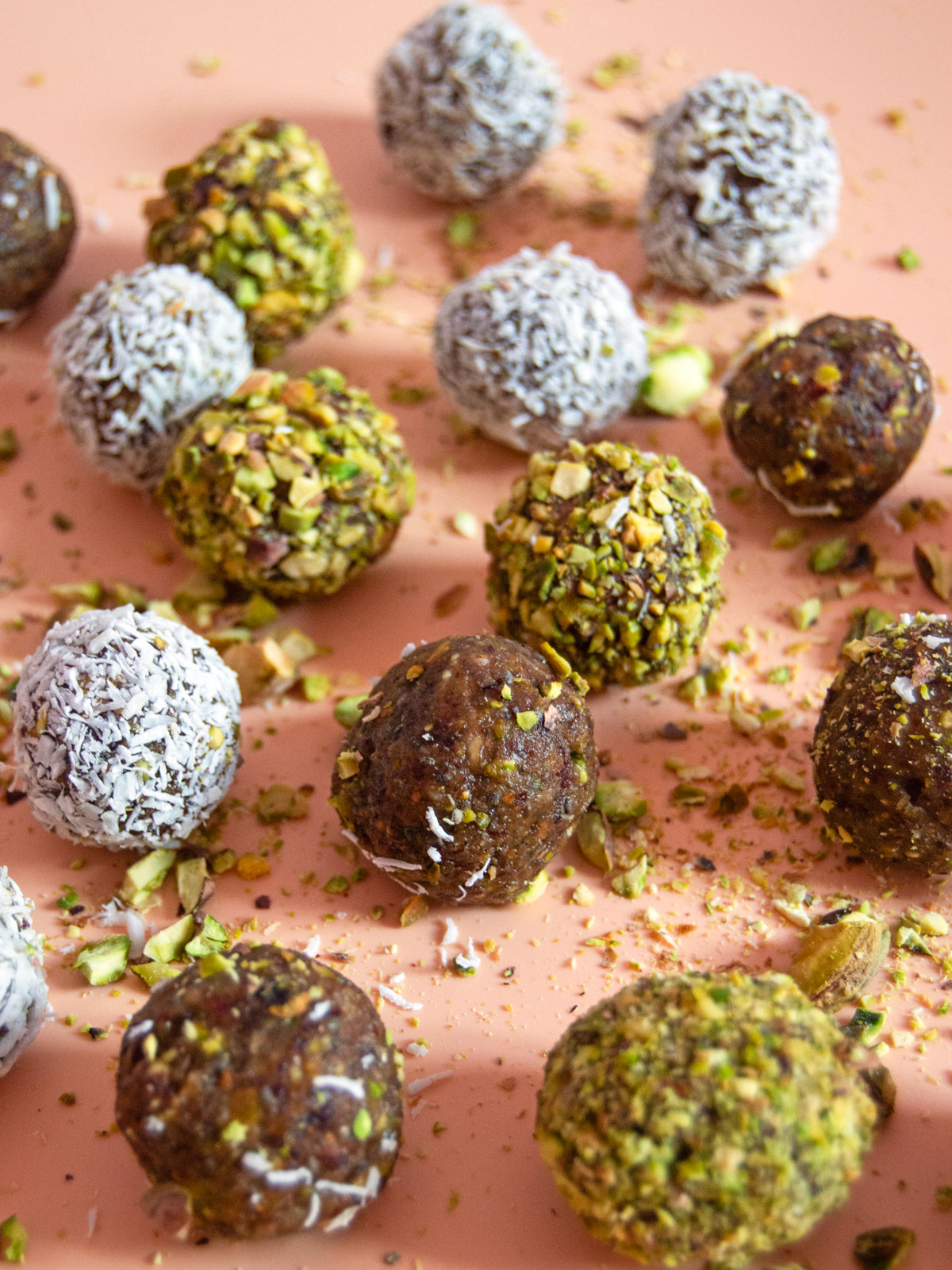 Pistachio Cherry Energy Balls