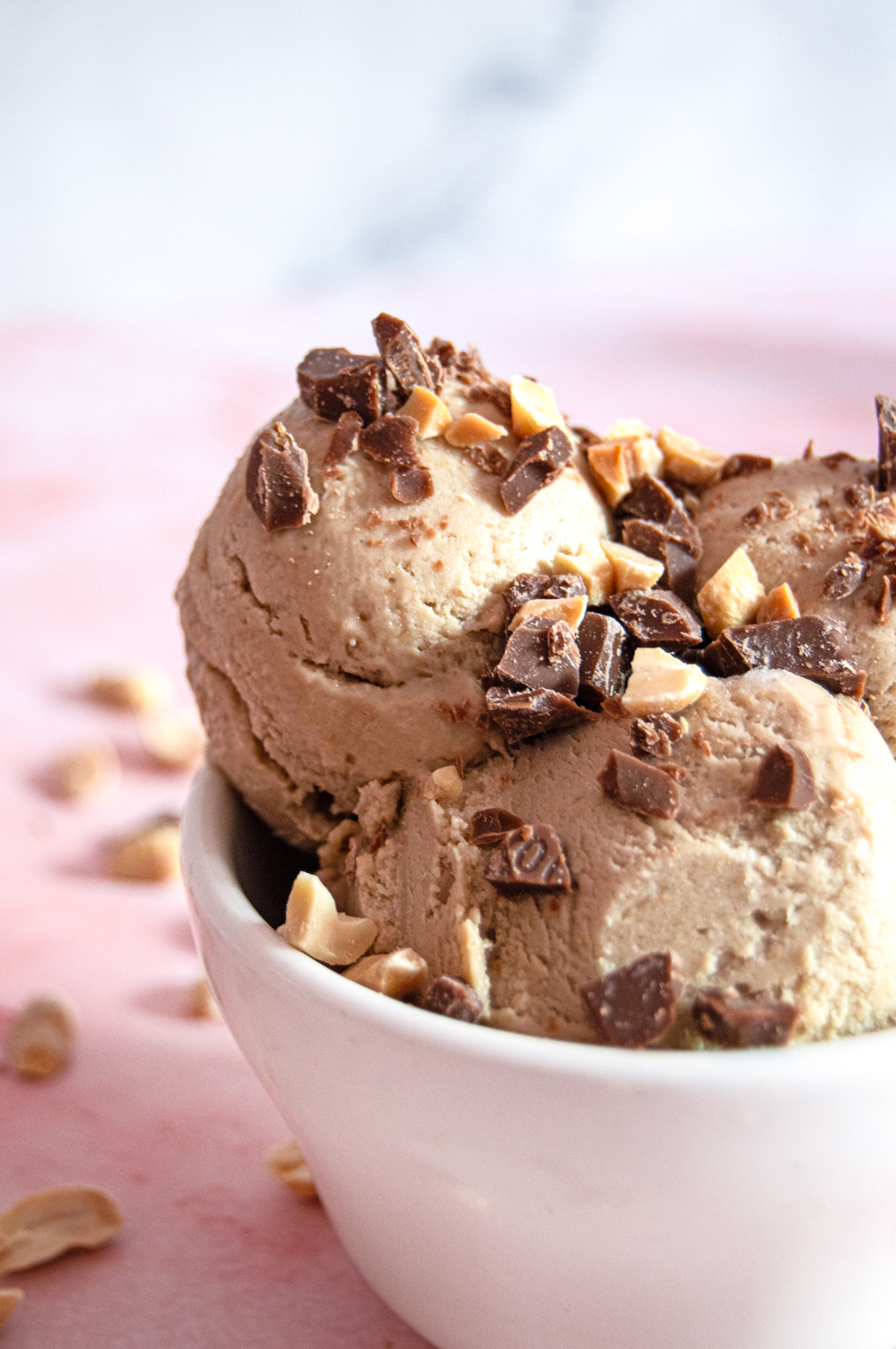 Peanut Butter Protein Ice Cream