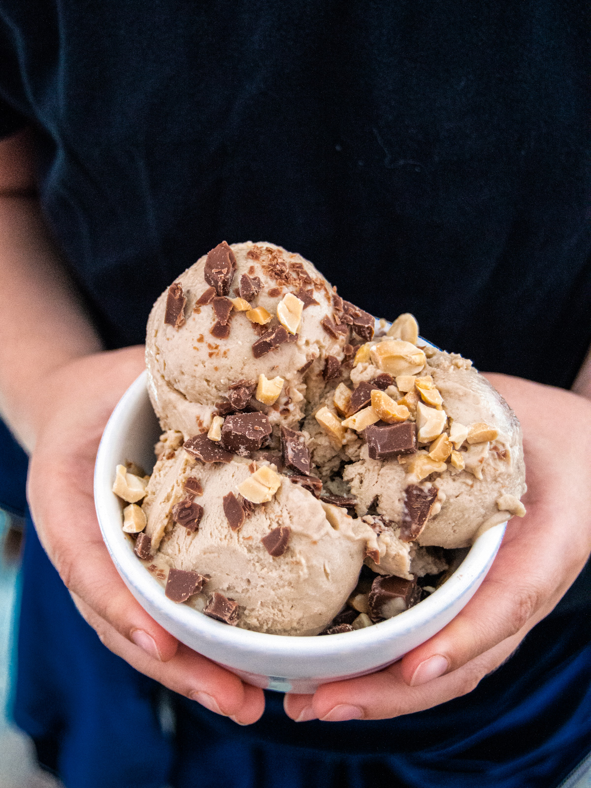 Peanut Butter Protein Ice Cream