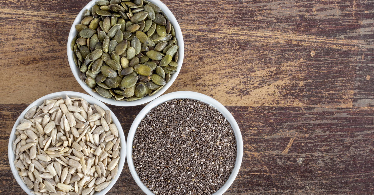 🌰 6. Seeds: Small, but Surprisingly Supportive