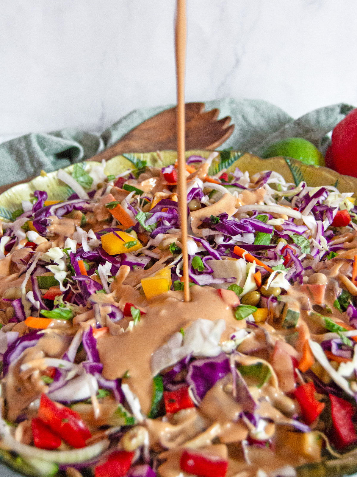 Thai Rainbow Crunch Salad