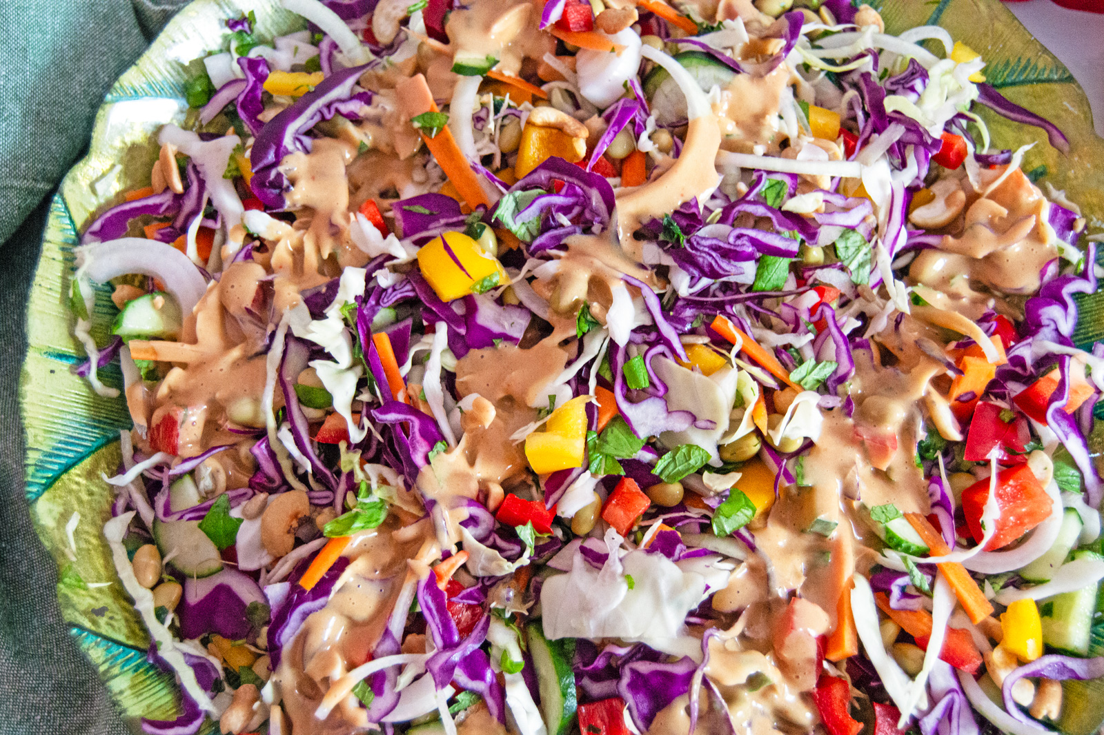 Thai Rainbow Crunch Salad