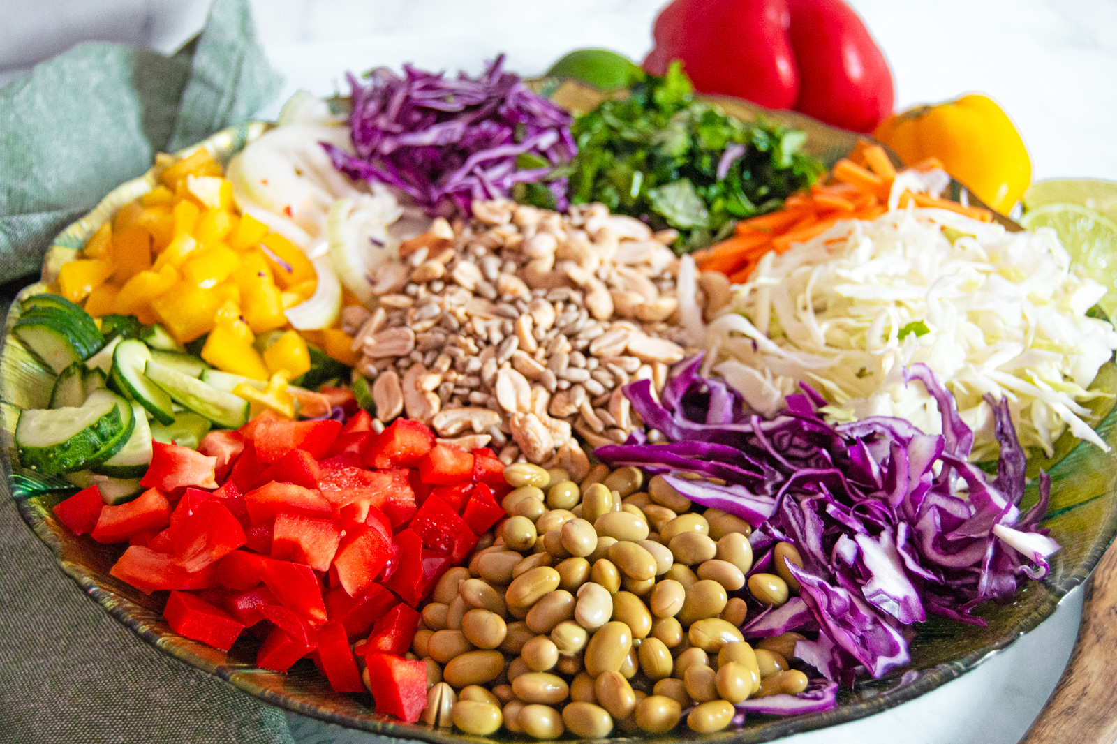 Thai Rainbow Crunch Salad