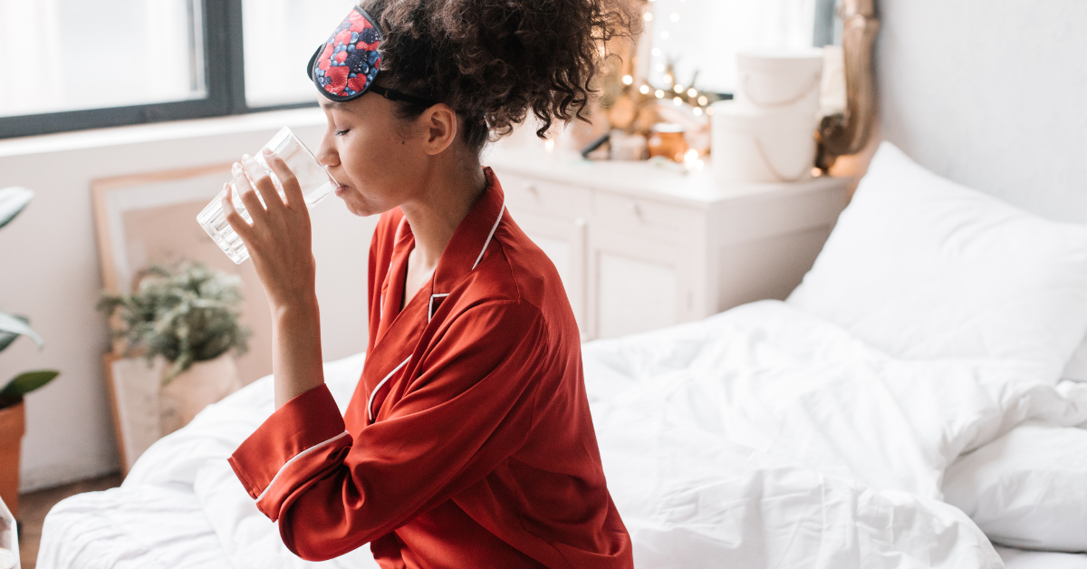 5. Start and End Your Day with a Glass of Water