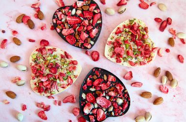 Chocolate Valentines Hearts