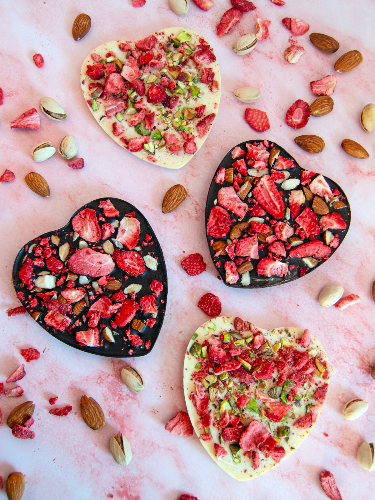 Chocolate Valentines Hearts