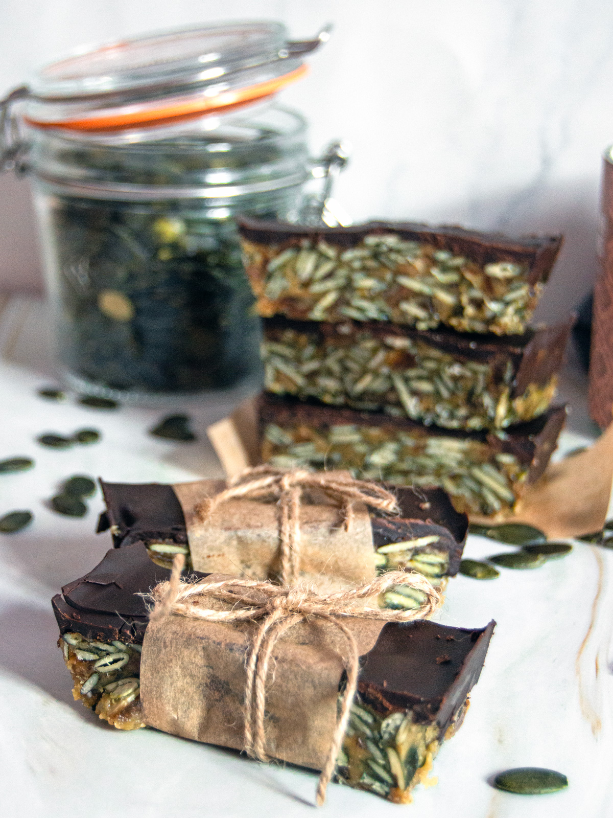 Pumpkin Seed Bars
