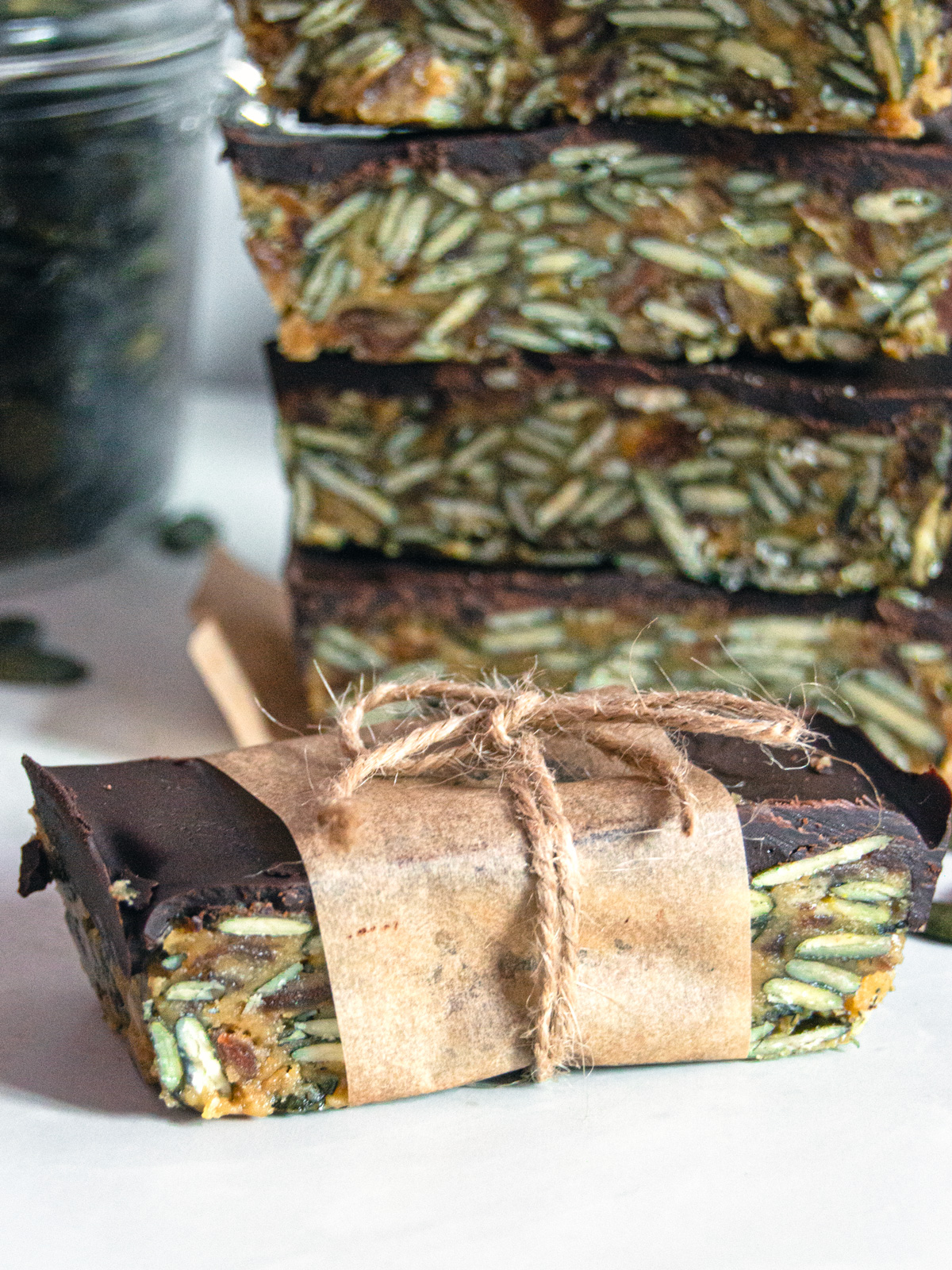 Pumpkin Seed Bars