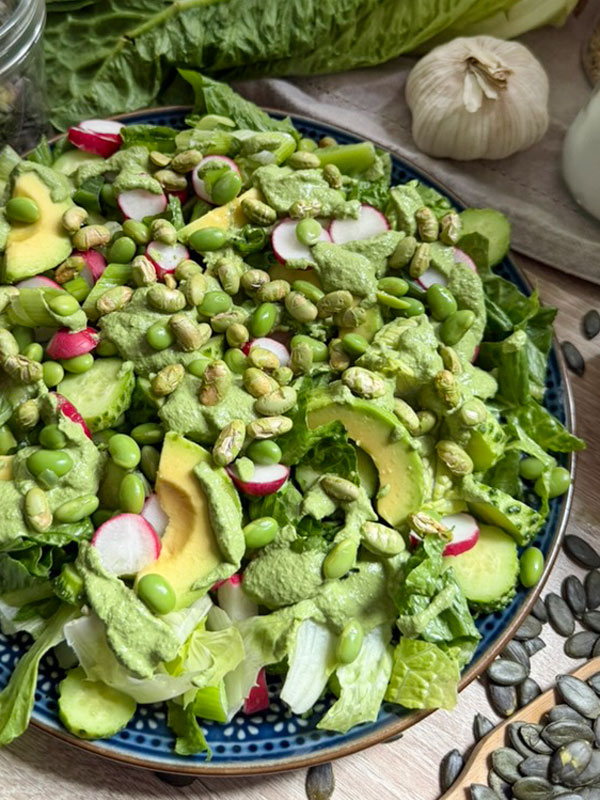 Pumpkin Seed Green Goddess Dressing