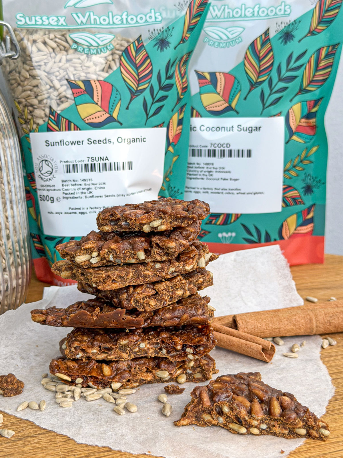 Sunflower Seed Brittle