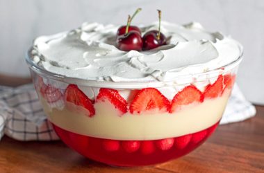 Vegan Raspberry Trifle