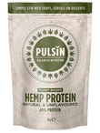 Hemp Protein Powder Unsweetened 250g (Pulsin)