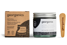 Natural Toothpaste with Activated Charcoal 60ml (Georganics)