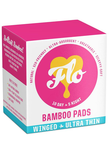 Natural Bamboo Pads - 15 Pack (Here We Flo)