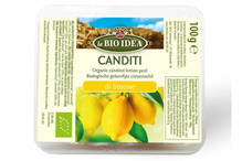 Candied Lemon Peel 100g, Organic (La Bio Idea)