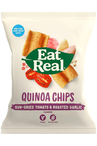 Quinoa Chips with Sundried Tomato & Roasted Garlic 30g (Eat Real)