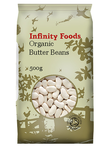 Butter Beans, Organic 500g (Infinity Foods)
