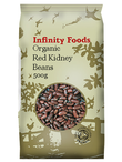 Red Kidney Beans, Organic 500g (Infinity Foods)