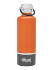 Classic Insulated Bottle Orange Grey 600ml (Cheeki)