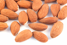 Whole Natural Almonds 1kg (Sussex Wholefoods)