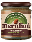 Crunchy Almond Butter 170g (Meridian)