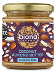 Organic Coconut Almond Butter 170g (Biona)