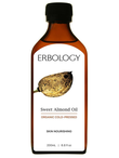 Sweet Almond Oil, Organic 200ml (Erbology)